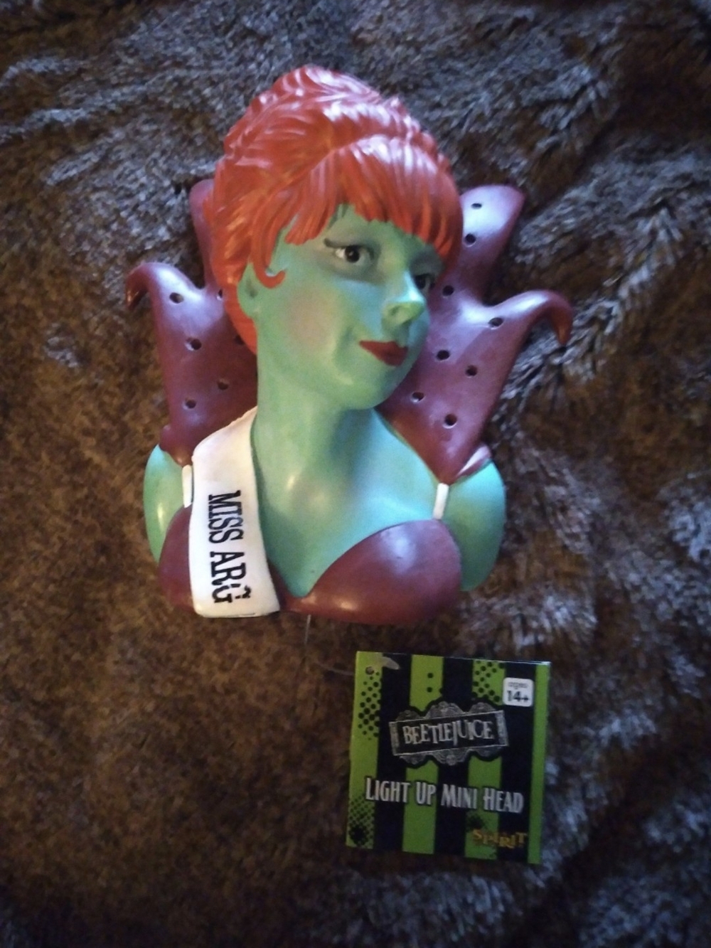 Beetlejuice Miss Argentina Light-Up Bust